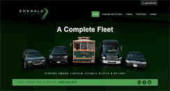 Desktop Screenshot of emeraldlimoomaha.com